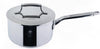 Saveur Selects Série Voyage - Casserole Triply Inox Induction - 20 cm - 2,8 Litre - Casserole avec couvercle - Garantie à vie