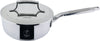 Saveur Selects Série Voyage - Casserole Triply Inox Induction - 20 cm - 1,8 Litre - Avec Couvercle - Sans PFAS - Garantie à Vie